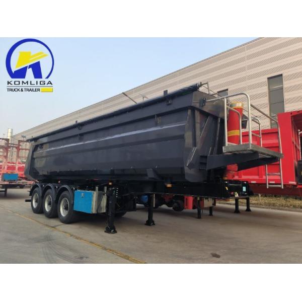 3axle Dump Trailer Tipper Trailer Dumper Semi Trailer for Construction Materials