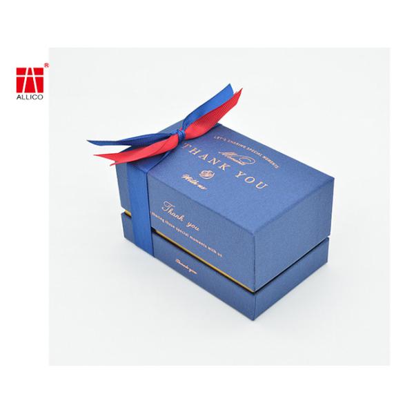 Ring Jade Pendant Packing Cardboard Rigid Ring Gift Box Paper Packaging para la joyería