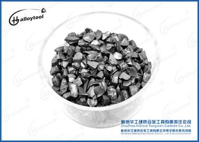 Grânulo esmagados Blocky do carboneto de tungstênio YG8, partículas do carboneto de tungstênio