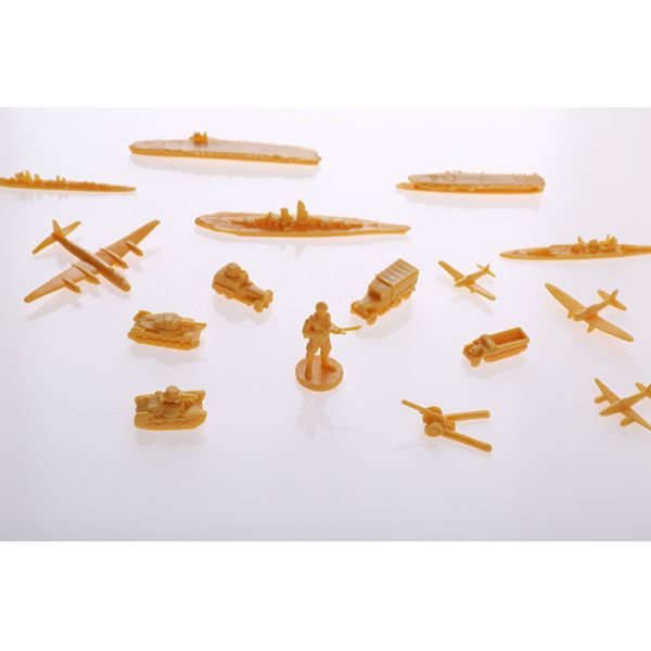 5 Pack Mini Plastic Army Figures With Weapons 1:35 Scale Plastic Military Men Model