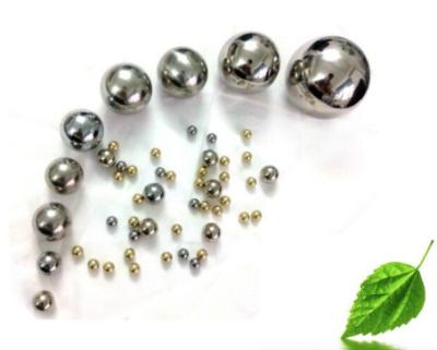 SS304 bola de aço G100 8MM de 2,5 polegadas 10MM 9.525MM para o estábulo da garrafa de perfume