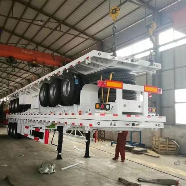 50 Ton Green Loader Truck Trailer 3 4-Axis Customization 1 Year After-sales Service