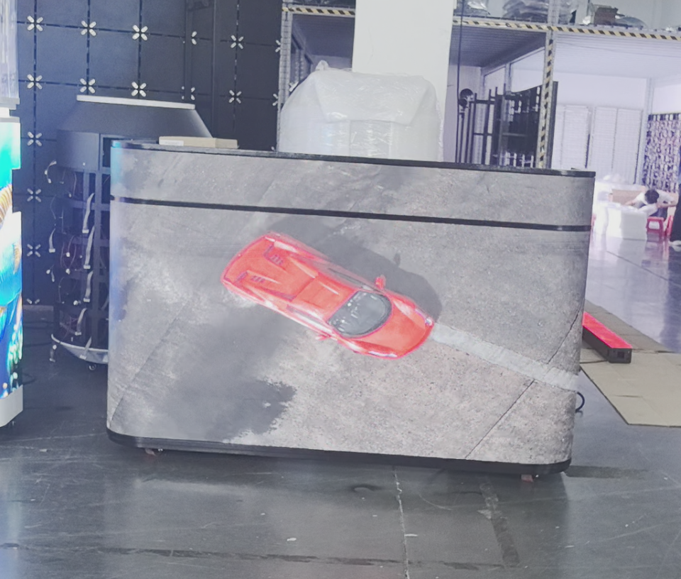 P1.86 GOB LED Display with 3840Hz Refresh Rate 600nits Brightness and Front Access Service for Digital Signage