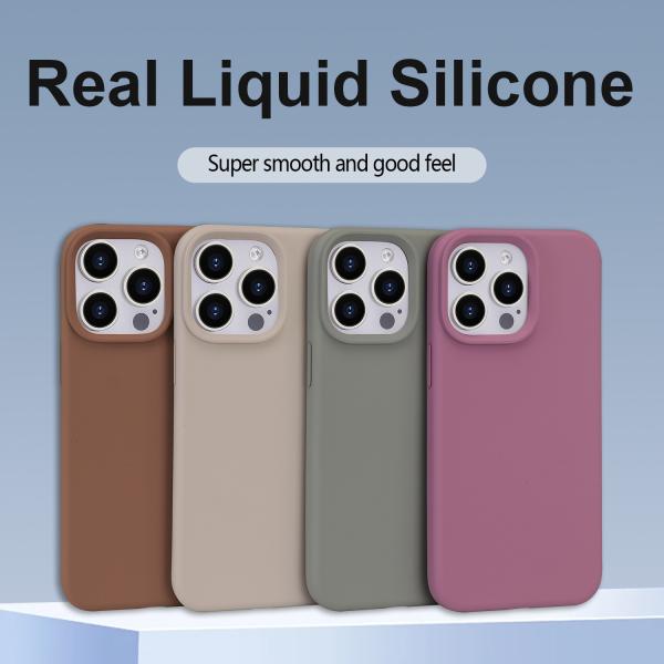 Anti Scratch Mobile Phone Cover ODM Silicone Mobile Phone Cases Shockproof For IPhone 16 15