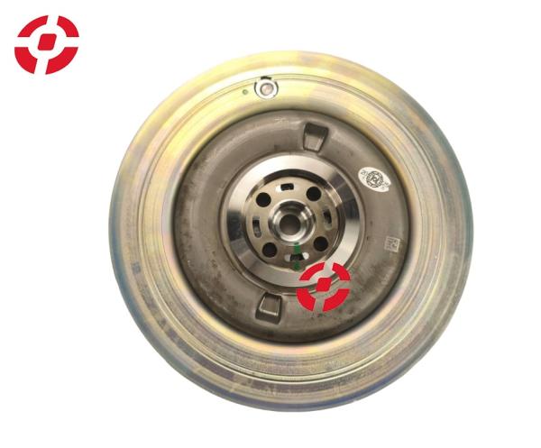 31401194 Belt Pulley Vibration Damper Genuine Crankshaft Pulley For Volvo XC90