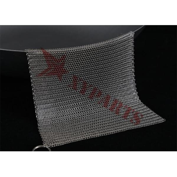 Stainless Steel Ring Cleaning Brush Cloth