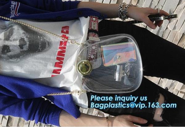 Soft PVC Cheap Shoulder Bag With Pockets, Vanity Bag PVC Crossbody Bag Fashion Woman Messenger Shoulder Bag, pac, pack