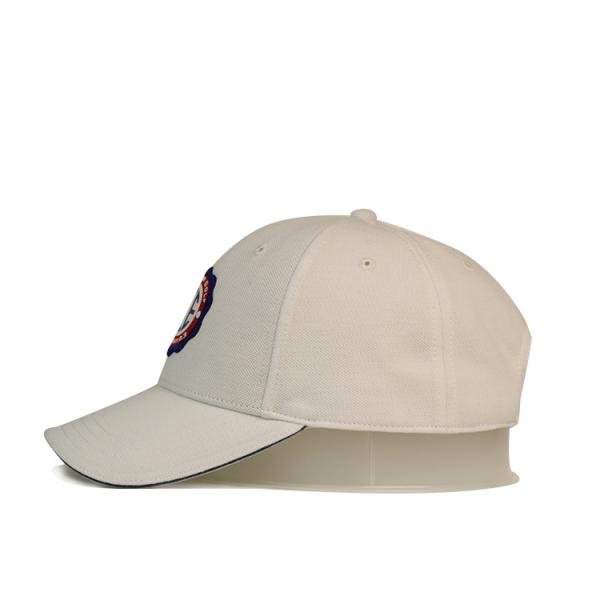 Kids 55cm 6 Panel Baseball Caps With Custom Logo Rubber Patch