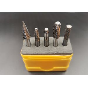 заусенец карбида хвостовика 10mm 6mm главный двойной отрезанный