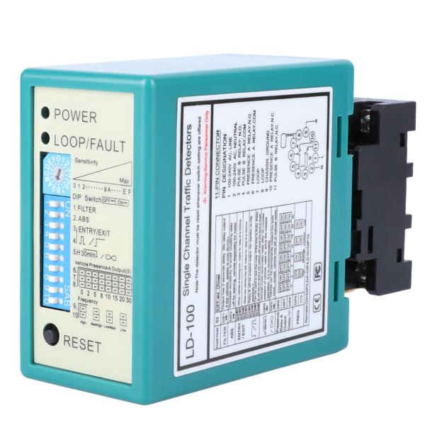 Easy Integration Loop Detector for Smart Cities RoHS Compliant Package Size 136*86*52 mm Self-turning range 20-2000uh