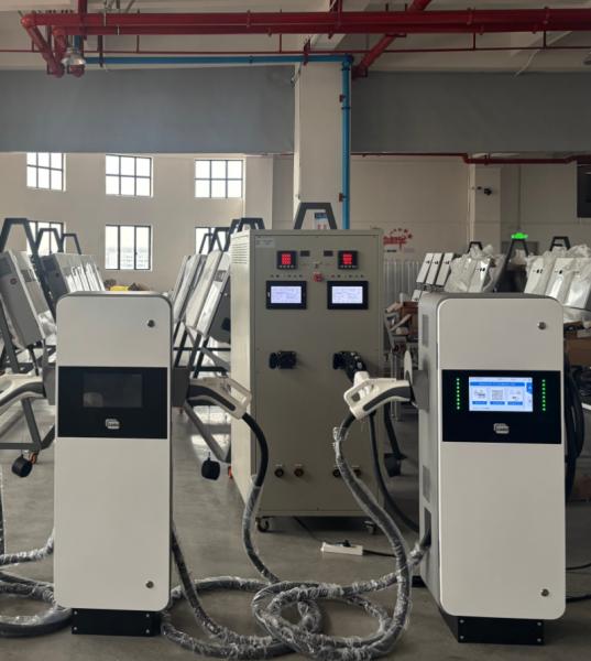 Customizable 60kW 80kW DC EV Charger with CCS2 Interface for Fleet Management Fast Charging Pile