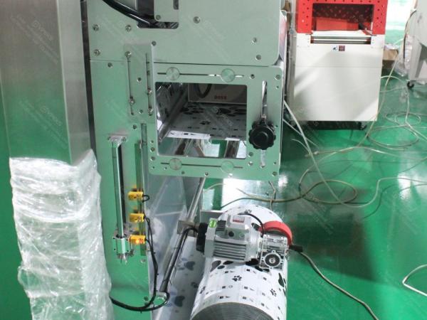 Design For Every Client Vertical Form Fill Seal Machine Electric Driven Double Belt Film