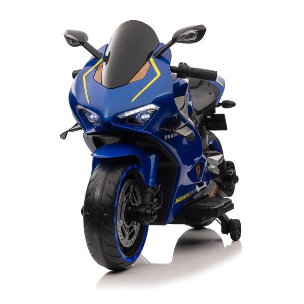 Children's Motorcycle 12V Battery Ride On Toy with Drivable Electric and Music Player