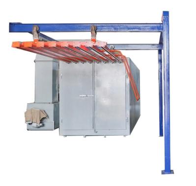 100-250C LPG Straight Tunnel Powder Coating Oven For Powder Coating Line