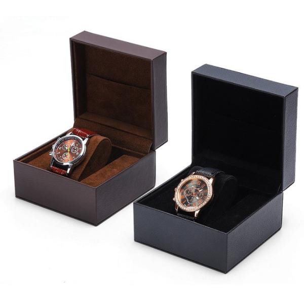 Personalized Leather Watch Display Case Waterproof Luxury Leather Watch Box