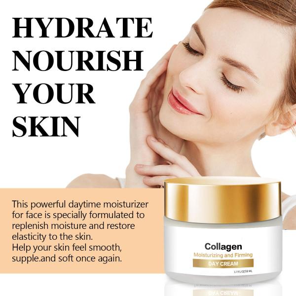 OEM Creme Facial Peptídeos Hidratados Firmamento Dia Noite Colágeno Líquido