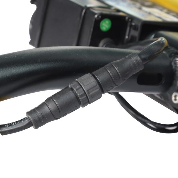 Advanced Semi-automatic Electric Solar Panel Cleaning Brush with 7.5 M Extension Pole