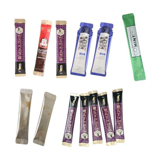 Machine de remplissage de sachets à trois côtés entièrement automatique pour le sucre en poudre