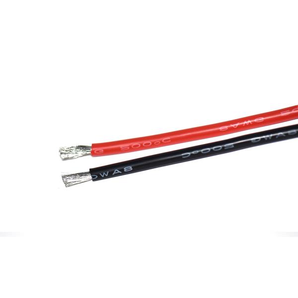 UPS Inverter Silicone Electrical Cable 16AWG 0.08mm Tin Plated Copper 600V