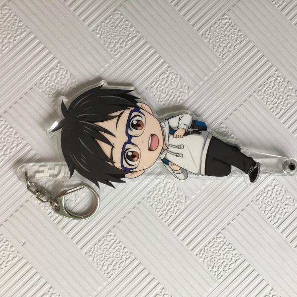 Personalized Custom Double-Sided Printing Clear Acrylic Anime Charm Keychain