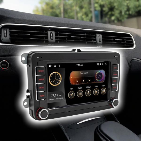 Creatall for Volkswagen 7-Inch Android Navigation GPS Carplay Dashboard Wireless Central Control All-In-One Machine 1-Year