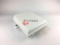 boîte optique d'arrêt de la fibre 16out de 2in avec des tresses d'adaptateur de SC/UPC blancs
