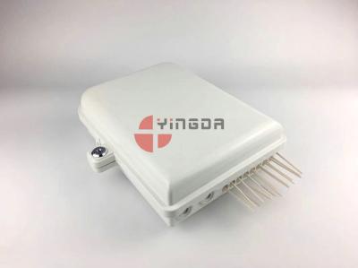 caixa da terminação da fibra ótica 16out de 2in com as tranças do adaptador de SC/UPC brancas