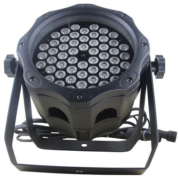 Outdoor Waterproof LED Par 54 Pcs 3W rgbw ip67 6000k Led Par Can Lights