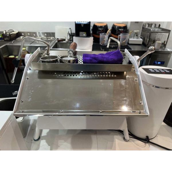 Máquina de expreso semiautomática profesional de doble caldera de 6.0L con capacidad de 5 0.5 0.5L