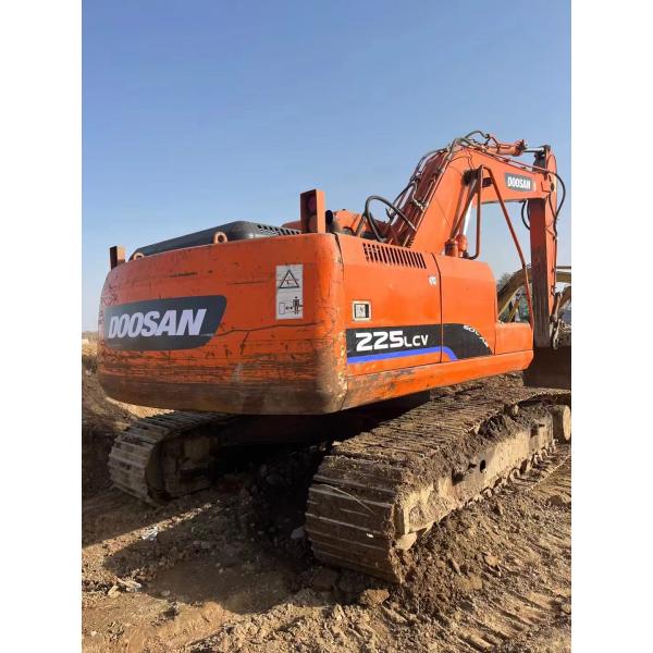 Heavy Duty Used Doosan DH225 Excavator Machinery utilisé pour la construction