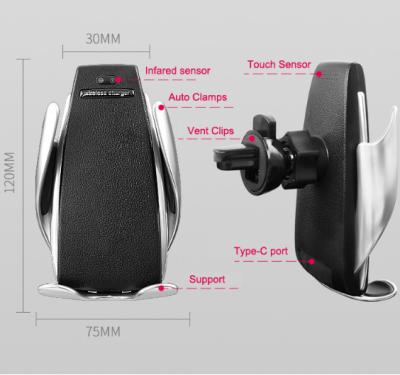 Fireproof PC ABS Universal Cell Phone Car Mount Type C USB Port DC 5V/9V