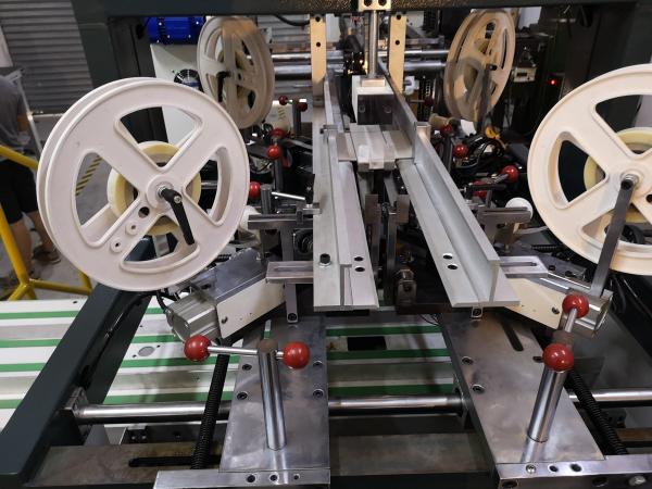 Automatic Rigid Box Corner Pasting Machine For Pasting Four Corner Of All Rigid Box