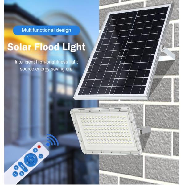 aterproof outdoor ip66 die cast aluminum smd 60w 100w 150w led solar flood lamp