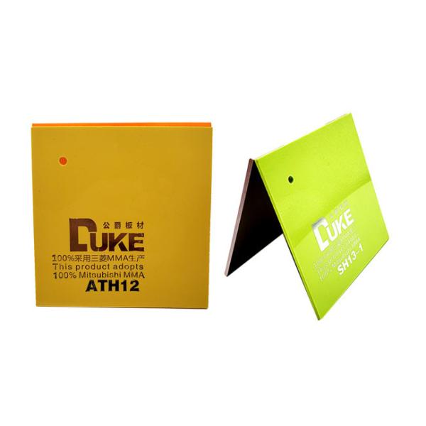 100% Raw Mitsubishi MMA 3mm White Cast Acrylic Sheet 1.2g/Cm3