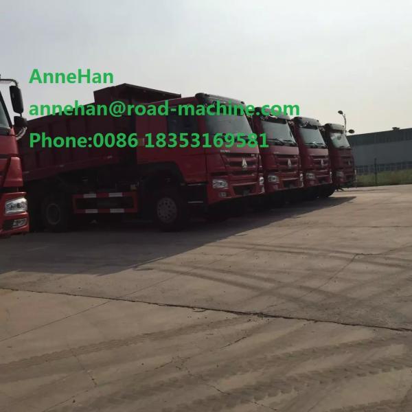 40T International Dump Truck 6 x 2 336hp With One Spare Tire Front Lifting