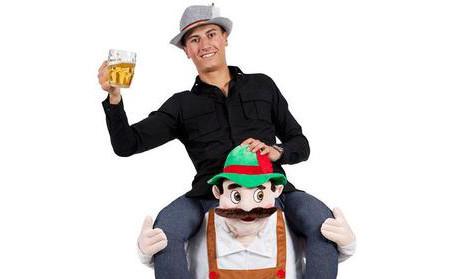 Adult Ride On Stag Mascot  Animal Mascot Costumes Bavarian Oktoberfest