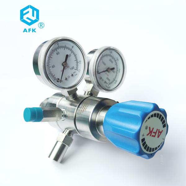 Место входа Cga580 PCTFE регулятора давления давления SS316L 3000psig высокое