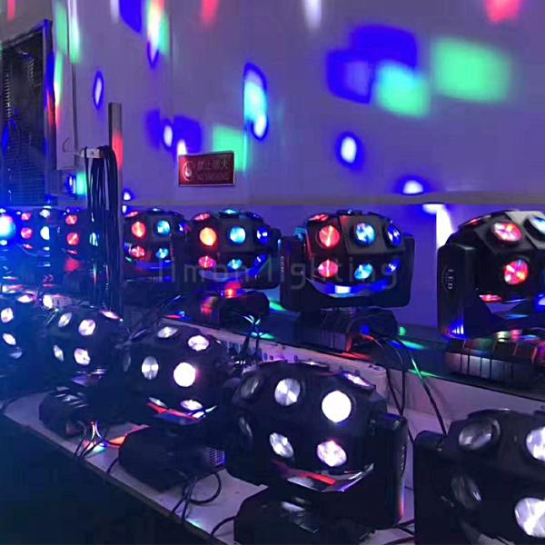 China Hot Sale Product 18PCS LED Beam Red Green Laser phantoms Moving Head Lights