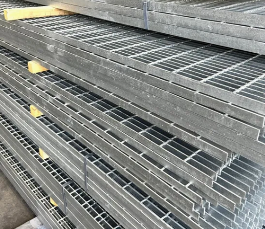 Australian Standard Hot Dipped Galvanized Steel Grating for Stair Treads and Industrial Walkways