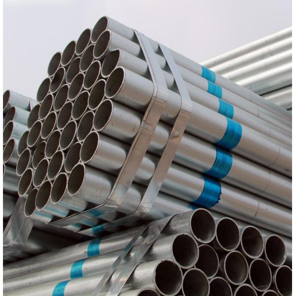 Hot Rolled Galvanized Round Pipe 6mm - 76mm Tube Diameter High Strength