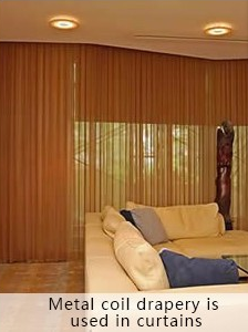 Custom Metal Mesh Drapery & Architectural Drapery For Decoration