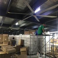 Grand atelier de refroidissement et de ventilation ventilateur d'échappement industriel de plafond avec contrôleur