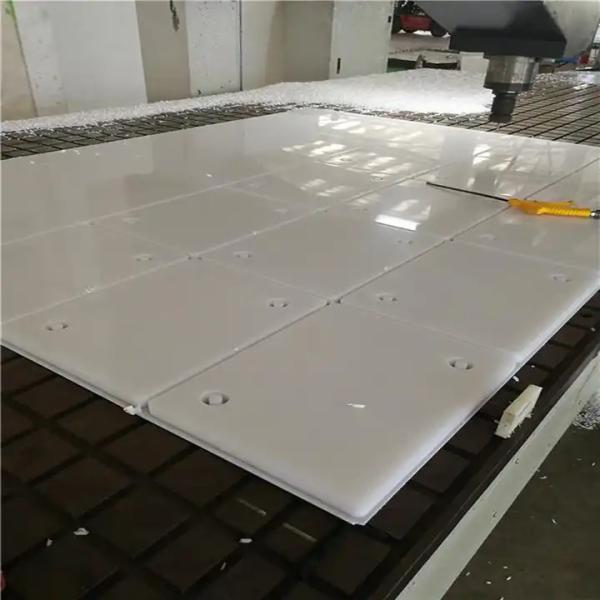 White Green PE Plastic Sheet HDPE UHMW Board 20mm