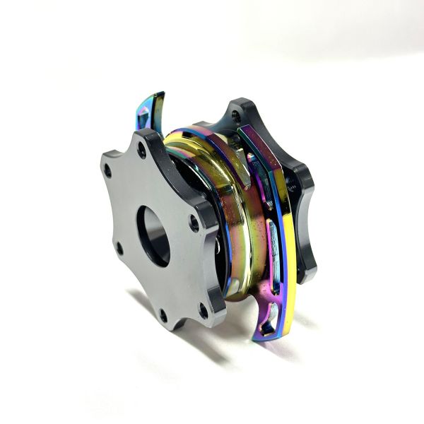 Deluxon Aluminum Billet Racing Steering Wheel Quick Releases Carbon Fiber