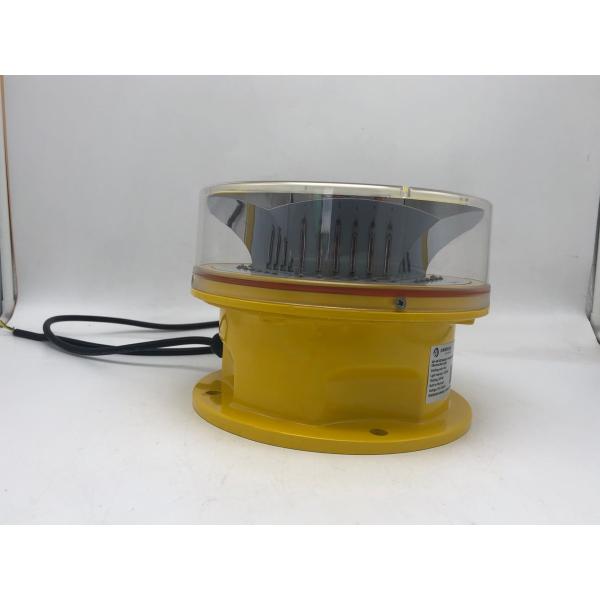 20W UV Protected Polycarbonate Monocrystalline Silicon Solar Aviation Obstruction Light for Aircraft Warning