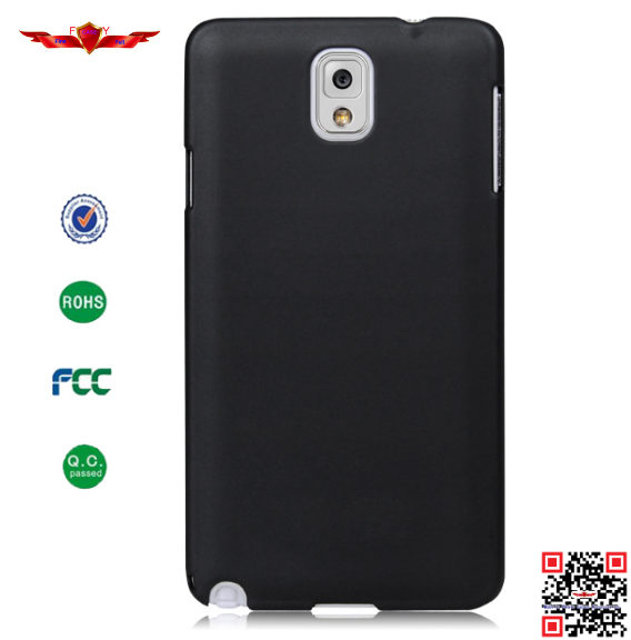 Wholesale 100% Qualify PC Cover Cases For Samsung Galaxy Note 3 Rubber Oil Processing