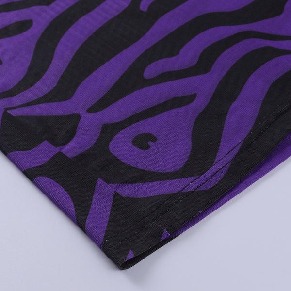 Round Neck Long Sleeve Sexy Women Dresses Polynesian Ethnic Floral