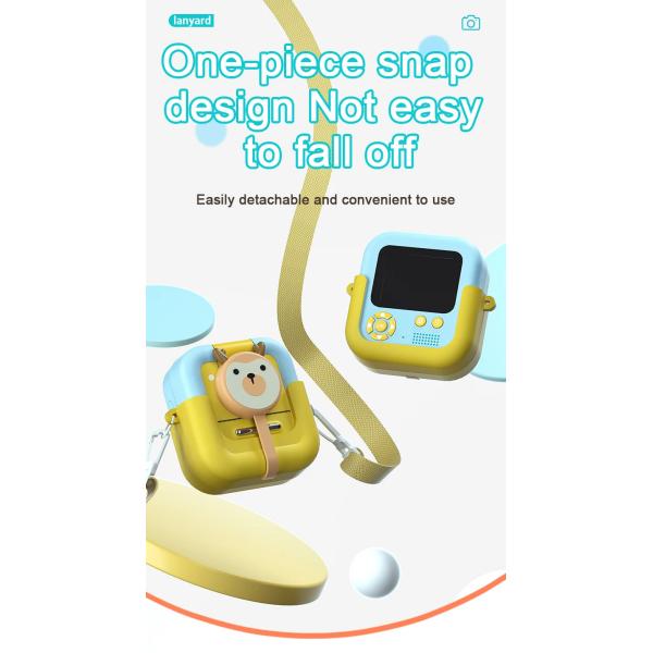 Kids Camera Instant Print,1080P Kids Instant Cameras That Print Photos,Christmas Birthday Gifts