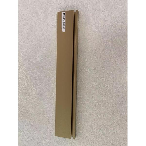 Brushed Surface LED Baseboard Wall Skirting Board for Modern Design Style Floor Trim