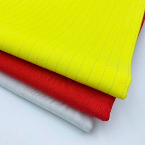 Fire Proof Fabric 93%Para-Aramid 5%Meta Aramid 2%Anti-static FR IIIA